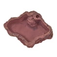 thumbnail image 1 of Tortoise Feeder Bowl, Reptile Feeding Bowl Resin Safe   For, 1 of 8