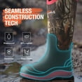 thumbnail image 3 of HISEA Womens Muck Rain Boots for Hunting, Gardening, Farming and Muddy Yard Work, Camo, Sizes US Women 7, 3 of 7