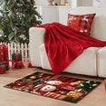 thumbnail image 4 of Lunxisen 3 Pcs Christmas Kitchen Rug and Mat Set Winter Welcome Absorbent Anti Fatigue Winter Bathroom Mat Non Slip Washable Rug for Xmas Party Decor, 4 of 7