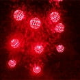 thumbnail image 4 of LINLIN Solar Moroccan String Light,Waterproof LED 8 Mode Metal Goble Lantern Solar Dazzling Moroccan Fairy String Light for Outdoor Garden Yard Party Christmas Ambiance Decorations, 4 of 9