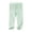 Light Green, variant on KAUOD Girls Soft Stretchy Leggings Ribbed Thermal Ankle Tights Pants Kids Toddler Winter School Casual Yoga Dance Leggings
