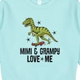 thumbnail image 3 of Inktastic Mimi and Grampy Dinosaur Grandchild Toddler Sweatshirt, 3 of 4