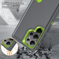 thumbnail image 6 of Decase for Samsung Galaxy S23 Ultra Case Heavy Duty Full Body Shockproof Kickstand with Ring Holder Hybrid Bumper Silicone Hard Back Cover for Samsung Galaxy S23 Ultra, Gray, 6 of 9