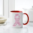 thumbnail image 4 of CafePress - Breast Cancer Ribbon Collage - 11 oz Ceramic Mug - Novelty Coffee Tea Cup, 4 of 4