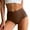 Coffee, variant on Women's Panties Soft Breathable High Waisted Seamless Bikini Underwear for Everyday Comfort Full Coverage Underwear Women Pajama Bottoms for Women Waist High Light Bikini Underwear Underwear