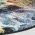 thumbnail image 3 of Safavieh Galaxy Layton Geometric Area Rug, Multi, 5'3" x 5'3" Round, 3 of 8