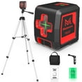 thumbnail image 1 of Laser Level Motovera LL-T2 Green Cross Line 30 m con trípode, 1 of 7