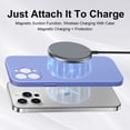 thumbnail image 4 of Coque en silicone liquide Magsafe pour iPhone, étuis de charge magnétiques sans fil, coque Poly XS MAX, 15, 14, 13, 12, 11 Pro Max, mini, 8 Plus, 4 of 4