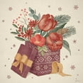 thumbnail image 3 of Penner, Janelle 20x20 Black Modern Framed Museum Art Print Titled - Winter Blooms IV, 3 of 5