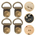 thumbnail image 2 of Juego de 40 hebillas de metal para botas, kit de reparación de ganchos para botas, hebillas de cordones de acero inoxidable, piezas de reparación para calzado de senderismo y deportivo., 2 of 8