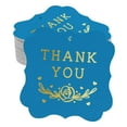thumbnail image 1 of Inkdotpot Thank You Bridal Shower Bottle Tag Real Gold Foil Favor Bracket Shape Hang Tags Pack Of 50, 1 of 7
