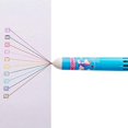 thumbnail image 5 of Juego de bolígrafos de colores de 4 piezas, blanco, rosa, morado y azul, bolígrafos retráctiles de 10 colores en uno, para útiles escolares, regalos de vacaciones de oficina, 5 of 5