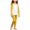 Yellow, variant on BLCHUNen Clothes for Girls Crew Neck Color Block Long Sleeve Tops Elastic Waist Fitting Pants Fall Casual Loungewear Set,1 Years,Yellow