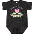 thumbnail image 3 of Inktastic Grampy's Girl Heart Flowers Girls Baby Bodysuit, 3 of 5