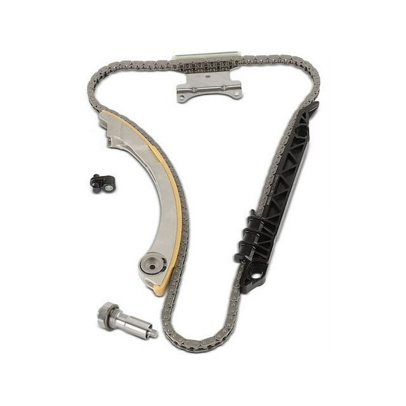 Front Timing Chain Kit 6 - Compatible with 2010 - 2017 GMC Terrain 2.4L 4-Cylinder 2011 2012 2013 2014 2015 2016