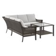 thumbnail image 3 of HOMETRENDS Belmont 4-Piece Patio Sectional Set, 3 of 7
