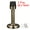 Bronze Tone, variant on Uxcell Door Stopper with Rubber Tip Zinc Alloy Brushed Copper Tone 2 Pack