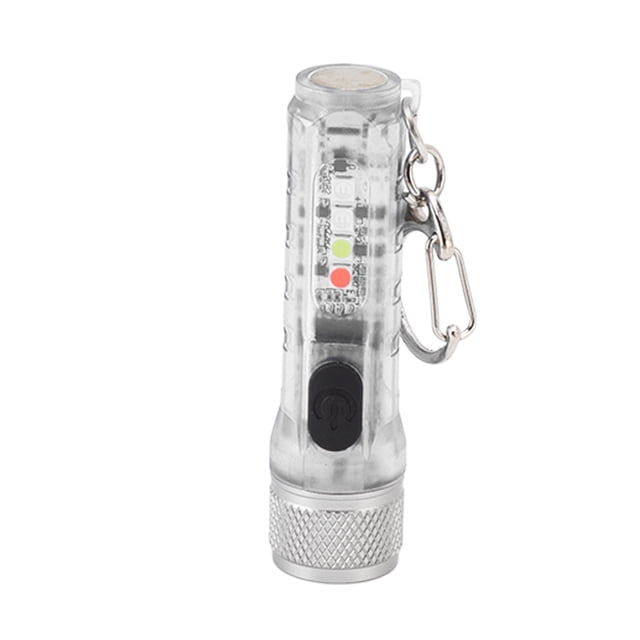 Linterna llavero de largo alcance LED superbrillante recargable por USB mini Linterna para exteriores M300 Nikou