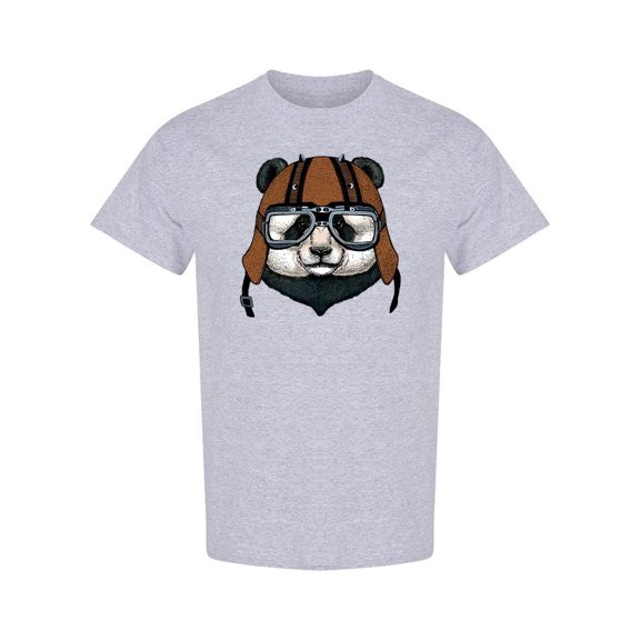 Big Panda Design T-Shirt Men -Image by Shutterstock, Male Medium