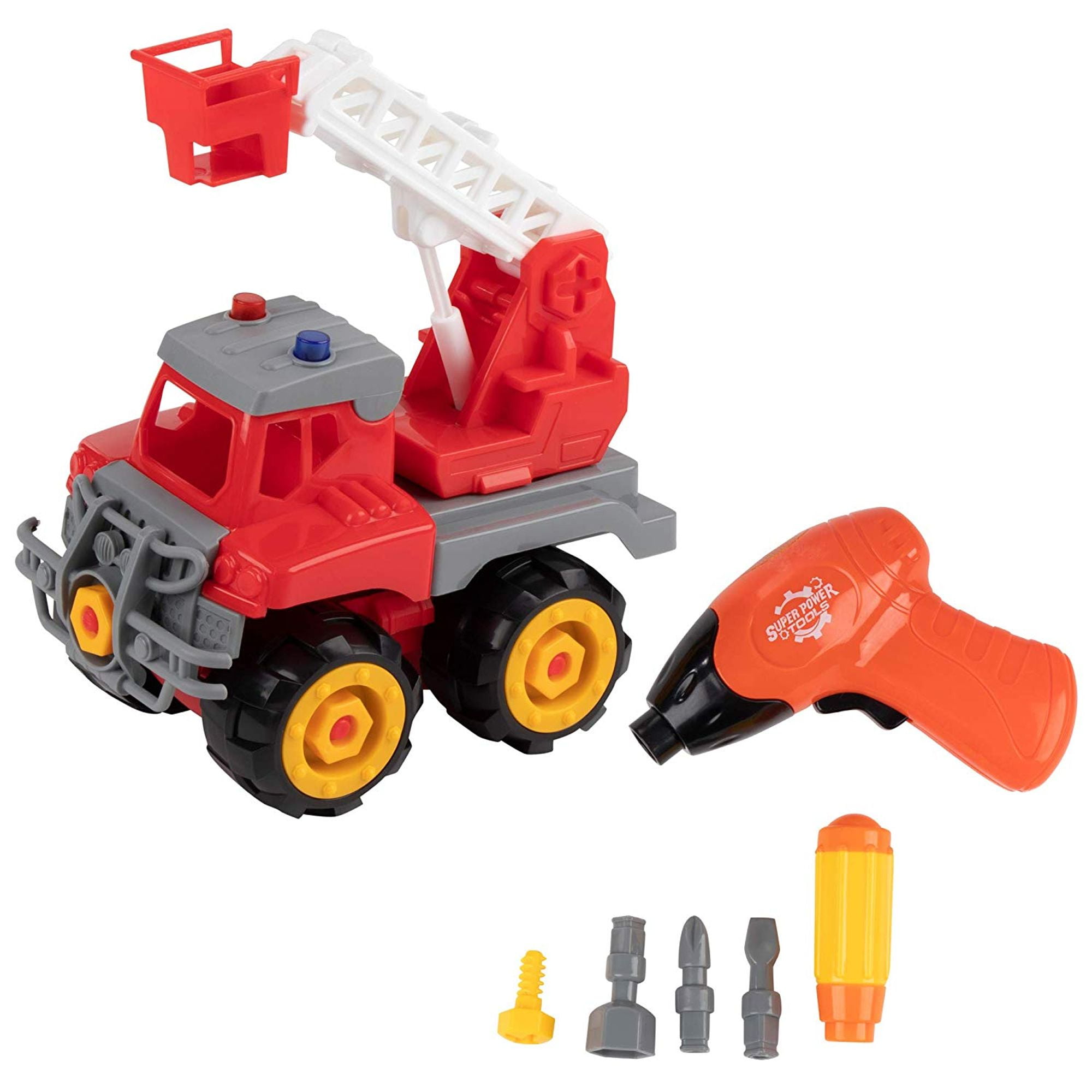 take apart fire truck