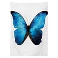 thumbnail image 3 of Ambesonne Butterfly Tablecloth Rectangular Table Cover, Modern Blue Ombre, 60"x84", Pale Blue Dark Blue, 3 of 4