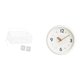 thumbnail image 1 of Reloj de pared redondo silencioso contemporáneo con números para el hogar, la oficina o . Reloj colgante decorativo moderno de diseñ, 1 of 8