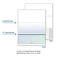 thumbnail image 2 of DocuGard Blue/Green Prismatic Bottom Check, 8.5 x 11 Inches, 24 lb, 500 Sheets, 1 Check Per Sheet (04537), 2 of 4