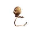 thumbnail image 2 of Handcrafted Model Ships SSTLPH-4001-AN-k 5 x 3 x 10 in. Antique Brass Seashell Hand Towel Holder, 2 of 2
