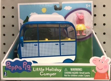 Peppa Pig Blue Camper Little Vehicle 
