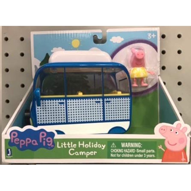 Peppa Pig Blue Camper Little Vehicle