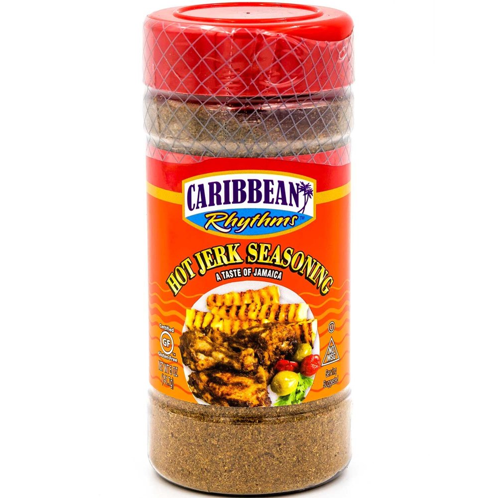 Caribbean Rhythms Jerk Seasoning, Hot, 5 Oz