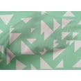 thumbnail image 5 of Tissu de Coton Imprimé Géométrique Triangle 1 Yard 56 Inch Wide, 5 of 5
