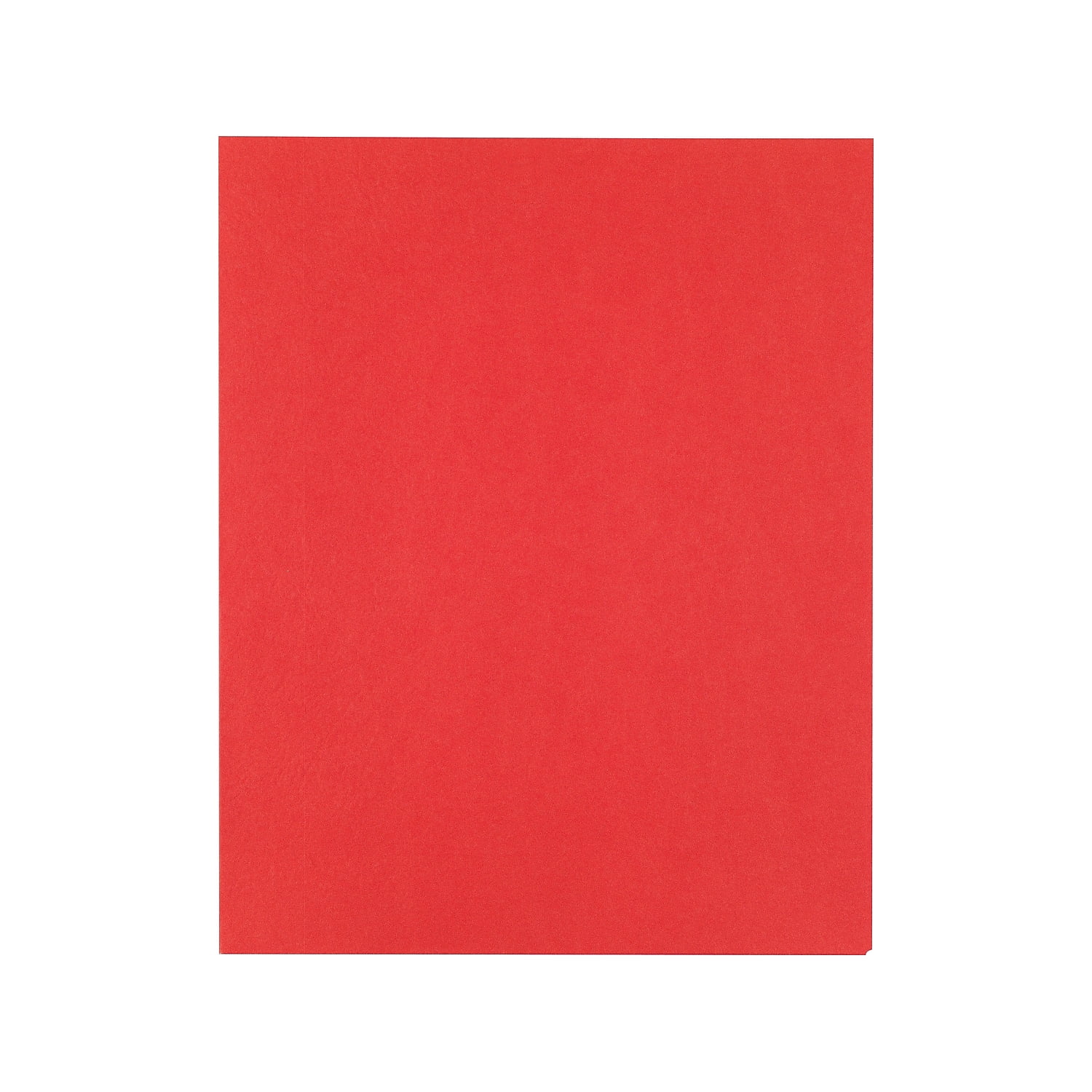 Staples School Grade 2 Pocket Folder Red 25/Box 27532-CC