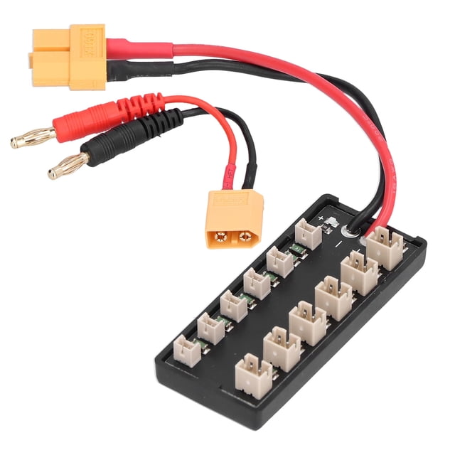 Placa de carga de batería de Litio Bling Bling cargador portátil con cable de silicona extra suave 18 AWG