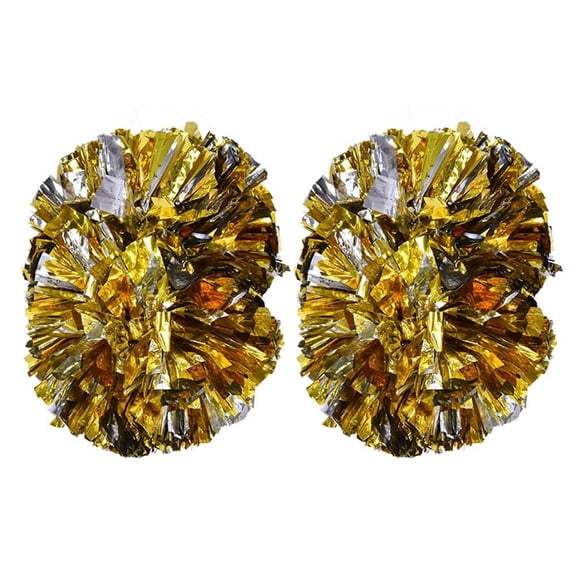 1 Pair Cheerleader Aerobics Pom Poms Pompoms for Dance Party School Sports Competition, Cheerleading Poms, Cheerleader Pim Poms