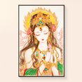 thumbnail image 2 of Special Shape Diamond Painting Kits for Adults, Prayer 3D Partial Round Drill Gem Diamond Painting Art Kits, DIY Diamond Puzzles Bead Art Kit for Holiday Wall Art 19.7x29.5in(50x75cm), 2 of 10