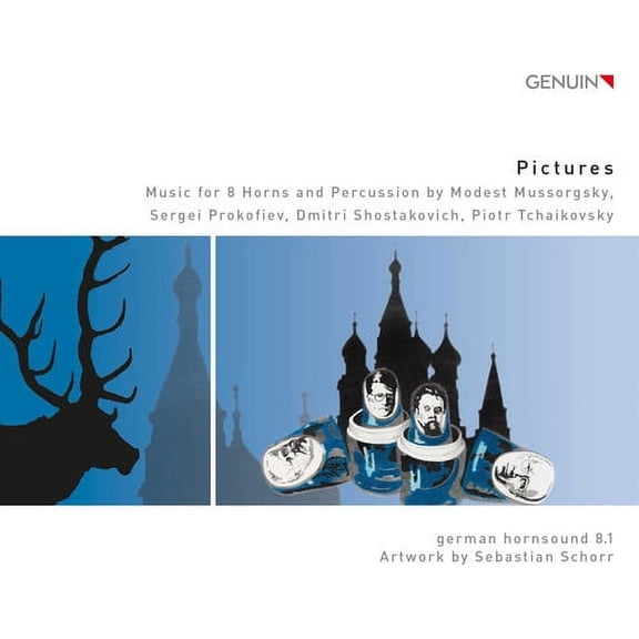 Mussorgsky / Prokofiev / Roessler / Kraemer - Pictures-Music for 8 Horns & Percussion - Music & Performance - CD