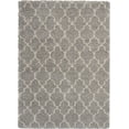thumbnail image 2 of Nourison Amore Trellis Ash 5'3" x 7'5" Area Rug, (5x7), 2 of 9
