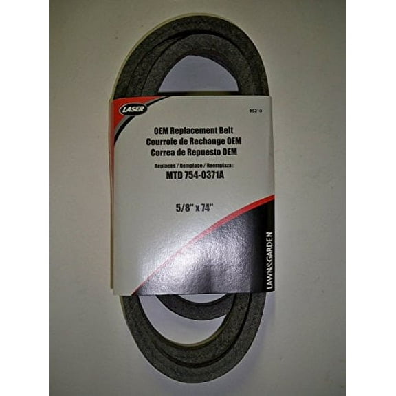 MTD Aftermarket 954-0371A OEM Duplicate Belt for MTD, Cub Cadet, Yard Machine, Yard-Man, Bolens, White