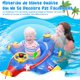 thumbnail image 3 of Flotador de piscina para bebé NQ 98*90 cm anillo de natación inflable con volante, 3 of 5