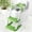 Green, variant on COOSEYA 2 in 1 Potty Training Toilet with Step Stool for Toddlers,Baby Seat with Splash Guard and Anti-Slip Pad (Frog/Green)