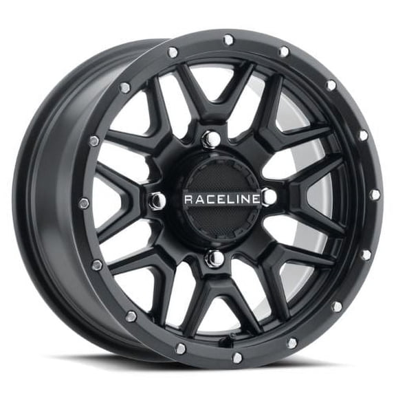14x7 Raceline A94B Krank UTV Satin Black Wheel 4x110 (10mm)