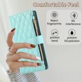 thumbnail image 2 of Crossbody Case for Samsung Galaxy A15 Case Wallet, PU Leather Case with Card Holder Kickstand, Handbag Zipper Flip Cover with Shoulder & Wrist Strap for Galaxy A15 Men Women, Skyblue, 2 of 9