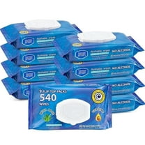 Berkeley Jensen Fresh Scent Flushable Wipes, 540 ct.