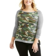 Poof Junior's Plus Long Sleeve Color Blo