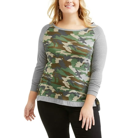 Poof Junior's Plus Long Sleeve Color Blo