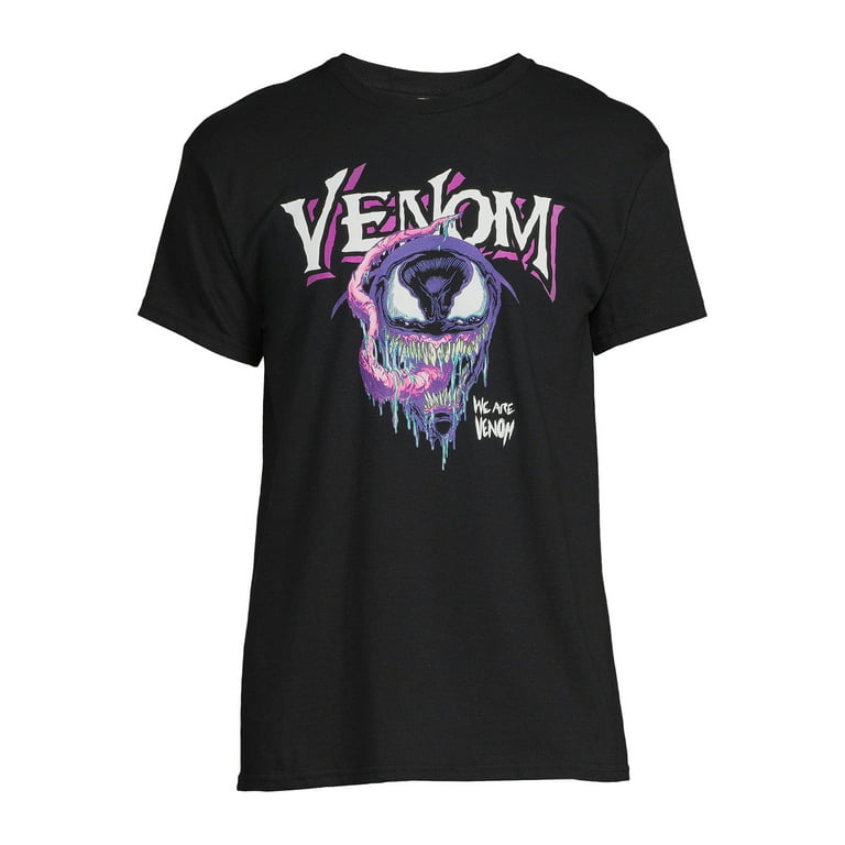 Marvel Men's Venom Slobbers Graphic T-Shirt, Sizes S-3XL