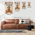thumbnail image 5 of Happy Thanksgiving Golden Retriever Welcome Thankful Fall Autumn Pumpkin Vertical Matte Canvas Poster Goldens Dog Lover Gifts Idea Wall Art Home Decor - 02021, 5 of 5