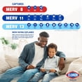 thumbnail image 5 of Clorox 20x25x1 Air Filter MERV 13 Virus & Bacteria Defense HVAC Furnace Filters, MPR 1900-2200 & FPR 9-10, 4 Count, 5 of 7