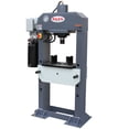 thumbnail image 2 of Hydraulic Press, 25-Ton H-Frame Hydraulic Shop Press, 9.8-Inch Stroke Electric Hydraulic Press with Pressure Gauge for Pressing, Stamping HP-25, 2 of 6